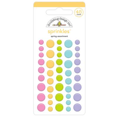 Doodlebug Fairy Garden Sticker - Spring Assortment Sprinkles